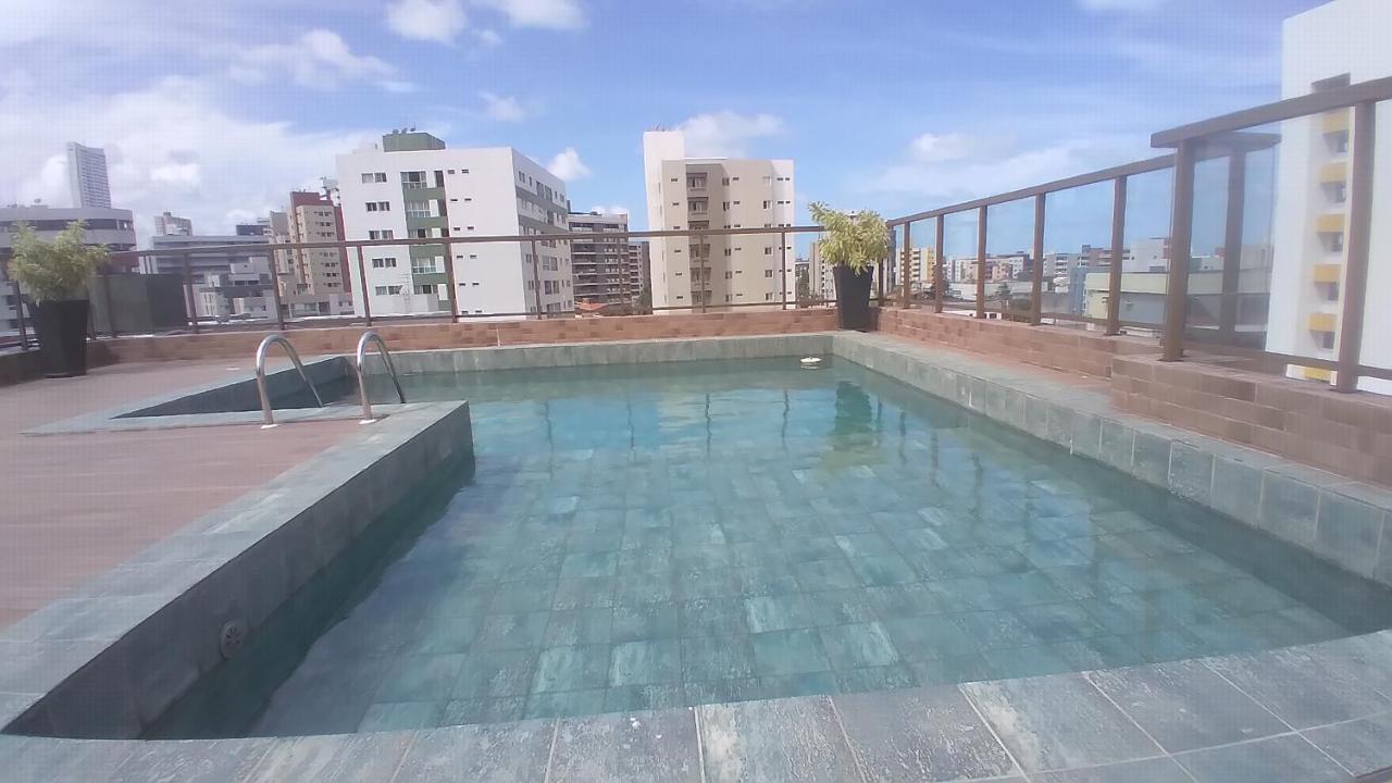 Lindo Flat Na Praia Bessa João Pessoa Kültér fotó